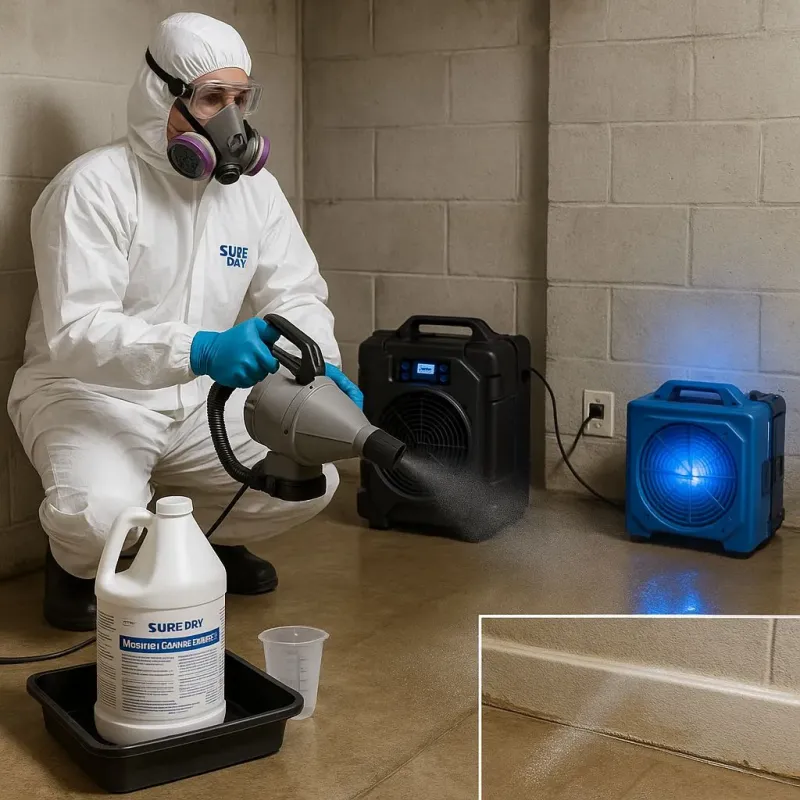 Sanitization and Odor Removal process in Walton County, FL