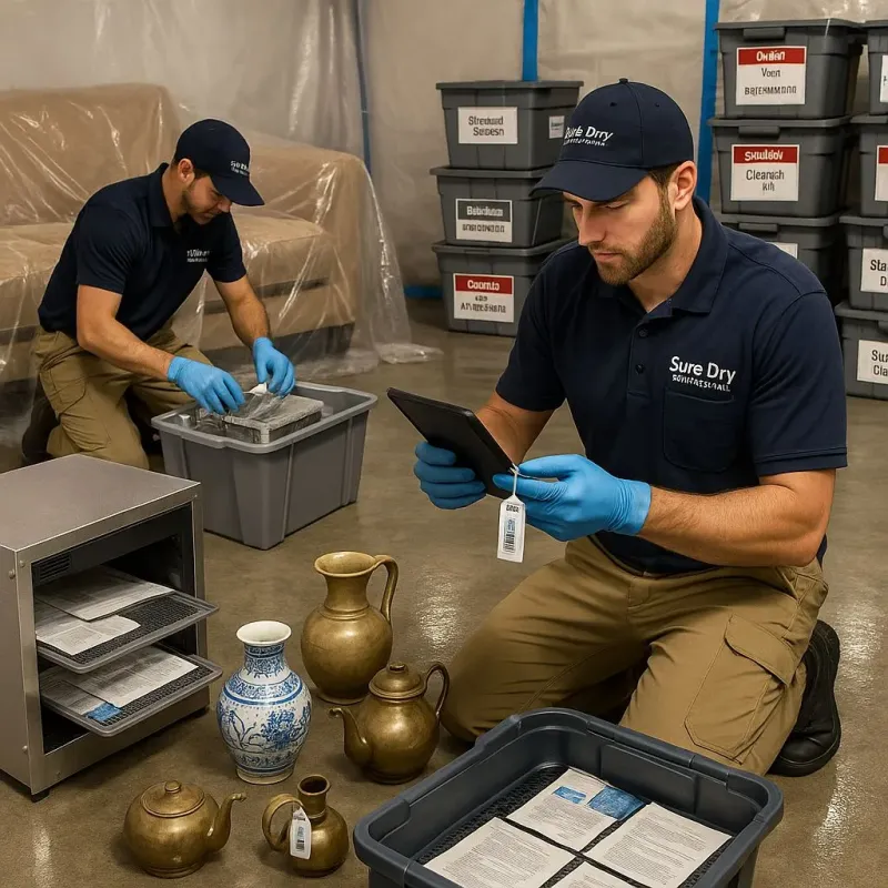 Content Protection and Restoration process in Walton County, FL